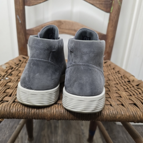 Men's Gray ecco Chukka Boots s-lite hybrid goretex Worn Once 9-9.5 - Picture 4 of 9